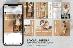 Instagram feed for fashion business - Social Media Template Product Image 1