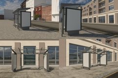 Bus Stop Bus Shelter Mockup Vol- 22 Product Image 2