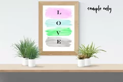 Colorful Brush Strokes Clipart I Brush Strokes Clipart Product Image 2
