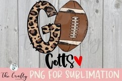 Go Colts Football Sublimation Design Product Image 1