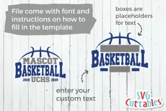 Basketball SVG | Basketball Template 0025 | Shirt Design Product Image 5