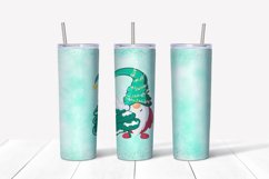 Christmas Gnome tumbler ,Gnome sublimation design,Skinny tu Product Image 3
