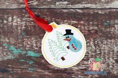 Christmas Ball Design ITH Ornament Product Image 1