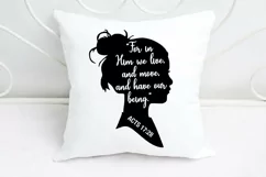 For In Him We Live and Move Acts 17 28 svg, christian svg Product Image 2