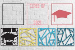 Class of 2021 papercut Layered 3D Product Image 2