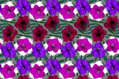 12 Seamless colorful FLOWER patterns bundle. Digital Paper Product Image 2