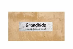 Grandkids Make Life Grand Svg, Grandkid Svg,Grandparents Svg Product Image 2