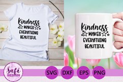 Kindness Cut File Bundle- SVG DXF EPS PNG Product Image 8