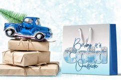 Winter Girl | Baby its cold outside | Winter Sublimation Product Image 4