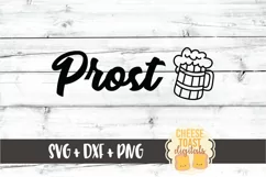 Prost - Oktoberfest SVG PNG DXF Cut File Product Image 2