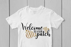 Welcome To Our Patch - Halloween SVG EPS DXF PNG Cut Files Product Image 3