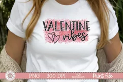 Valentine Vibes | Valentine’s Day Sublimation PNG Product Image 1
