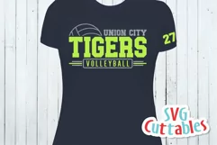 Volleyball SVG | Volleyball Template 0013 | Shirt Design Product Image 2