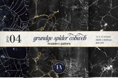Spooky Grunge Cobweb Digital Papers |Spooky Digital Paper Product Image 1