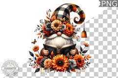 Halloween Gnome Sublimation - Clipart PNG Design Product Image 1