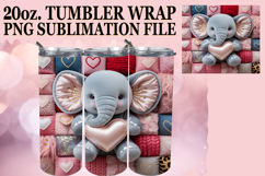 ENCHANTED EVENINGS 20oz TUMBLER WRAP, Valenines Animals Product Image 1