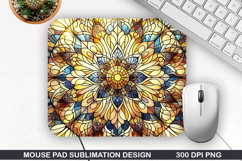 Mouse Pad Sublimation, Summer Mouse Pad PNG Design Product Image 1