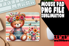Unique MOUSE MAT Gift Ideas, Teddy Bear Product Image 1