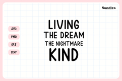 Funny Office Saying SVG | The Nightmare Kind Product Image 3