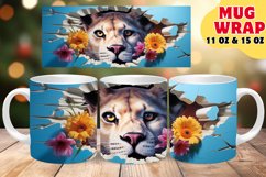 Adorable Creatures Emerging: Sublimation Mug Art Product Image 1