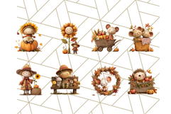 Scarecrow Festival Friends PNG Clipart Product Image 9