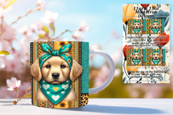 Vivid 11oz Mug Wrap Png Artwork , Cute Animals Product Image 1