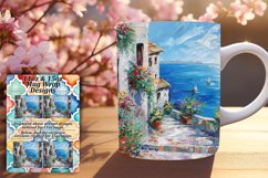 Serene Glow Mug Wrap: Sublimation - 11oz/15oz Product Image 1