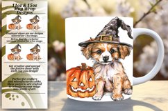 Halloween Critter Mug 11oz/15oz Wrap Sublimation PNG Product Image 1