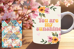 Dazzling 15oz Mug Wrap Png Template , Religious Product Image 1