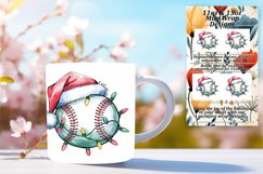 Chic 11oz Mug Wrap Png Template , Holiday Product Image 1