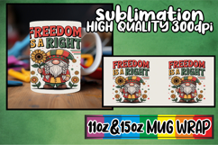 Uplifting days 11oz 15oz sublimation wrap, Juneteenth Product Image 1