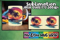 Retro Blossoms: Spring Mug Wrap SublimatioSpring Blossom Sym Product Image 1