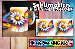 Enchanted mornings sublimation print, Butterfly Product Image 1