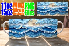 Sea Breeze 3D Mug Wrap - Summer Serenity Product Image 1