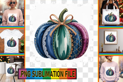 Timeless TSHIRT Designs PNG, Pumpkin Watercolor Product Image 1