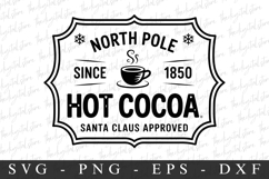 Premium Christmas Noeth Pole Svg | Christmas svg Product Image 1