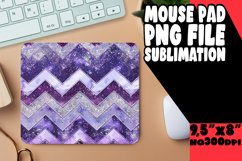 Colorful Glitter Stripes Mouse Pad Pattern Product Image 1
