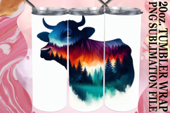 BLISSFUL DAYS 20oz TUMBLER WRAP, Animals Art Product Image 1