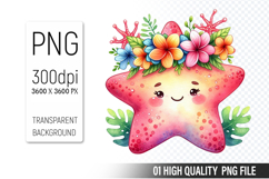 Summer Clipart PNG Bundle, Beach Clipart Design Product Image 12