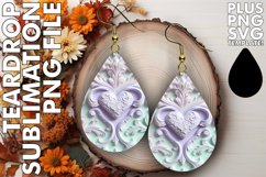 Playful Abstract Earring Collection PNG Product Image 1