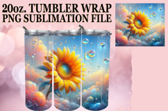 RADIANT MOMENTS 20oz TUMBLER WRAP, 3D Flower Product Image 1