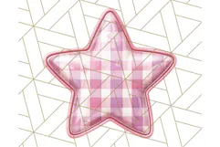 Cute Puffy Star Clipart PNG, 3D Glossy Pastel Stars Clip Art Product Image 5