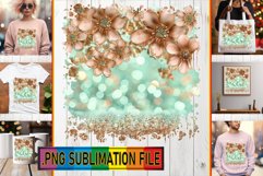 Chic Leopard &amp; Sublimation Blossom Brilliance Covers PNG Product Image 1