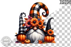 Halloween Gnome Sublimation - Clipart PNG Design Product Image 1