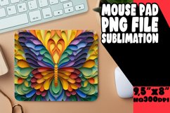 Colorful Spring Bliss 3D Mouse Pad Product Image 1