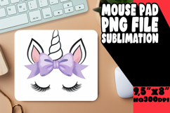 ENCHANTED desk pad Sublimation Style, Unicorn Product Image 1