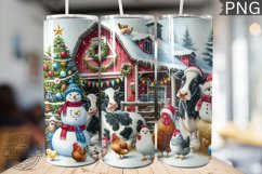 Farm Animals Tumbler Wrap - Christmas Tumbler Design Product Image 1