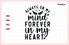 40 Heartfelt Memorial Quotes SVG Bundle Product Image 15