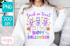 Trick or treat PNG for sublimation | Hapy Halloween PNG Product Image 4