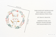 Easter Wreath Characters Clipart Product Image 6